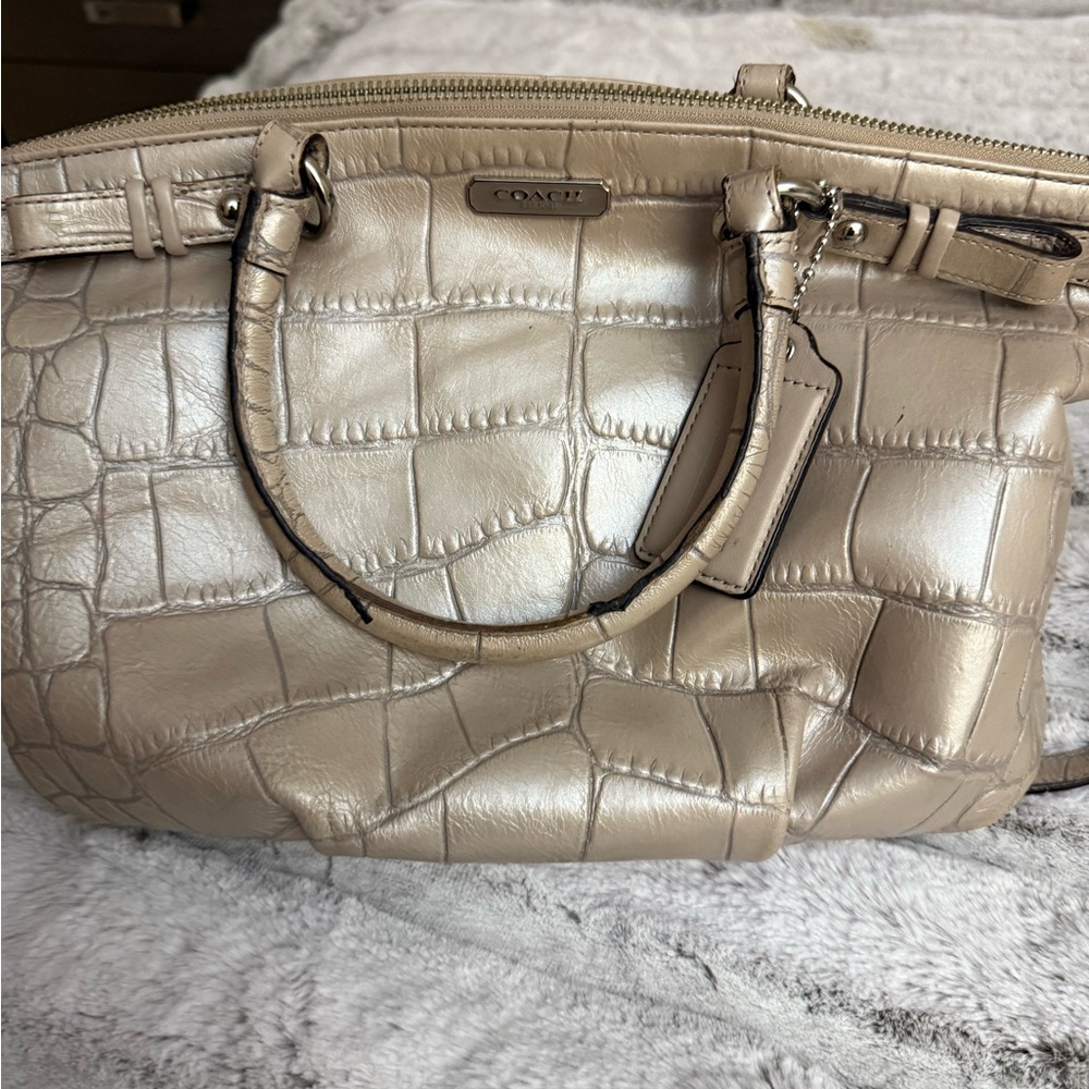 Vintage Coach Snakeskin Purse